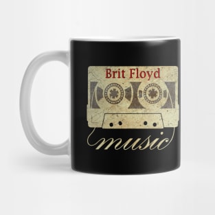 ElaCuteOfficeGirl, cassette tape Brit Floyd vintage Mug